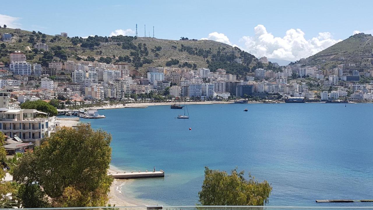 Sofi Apartments Sarande Bagian luar foto