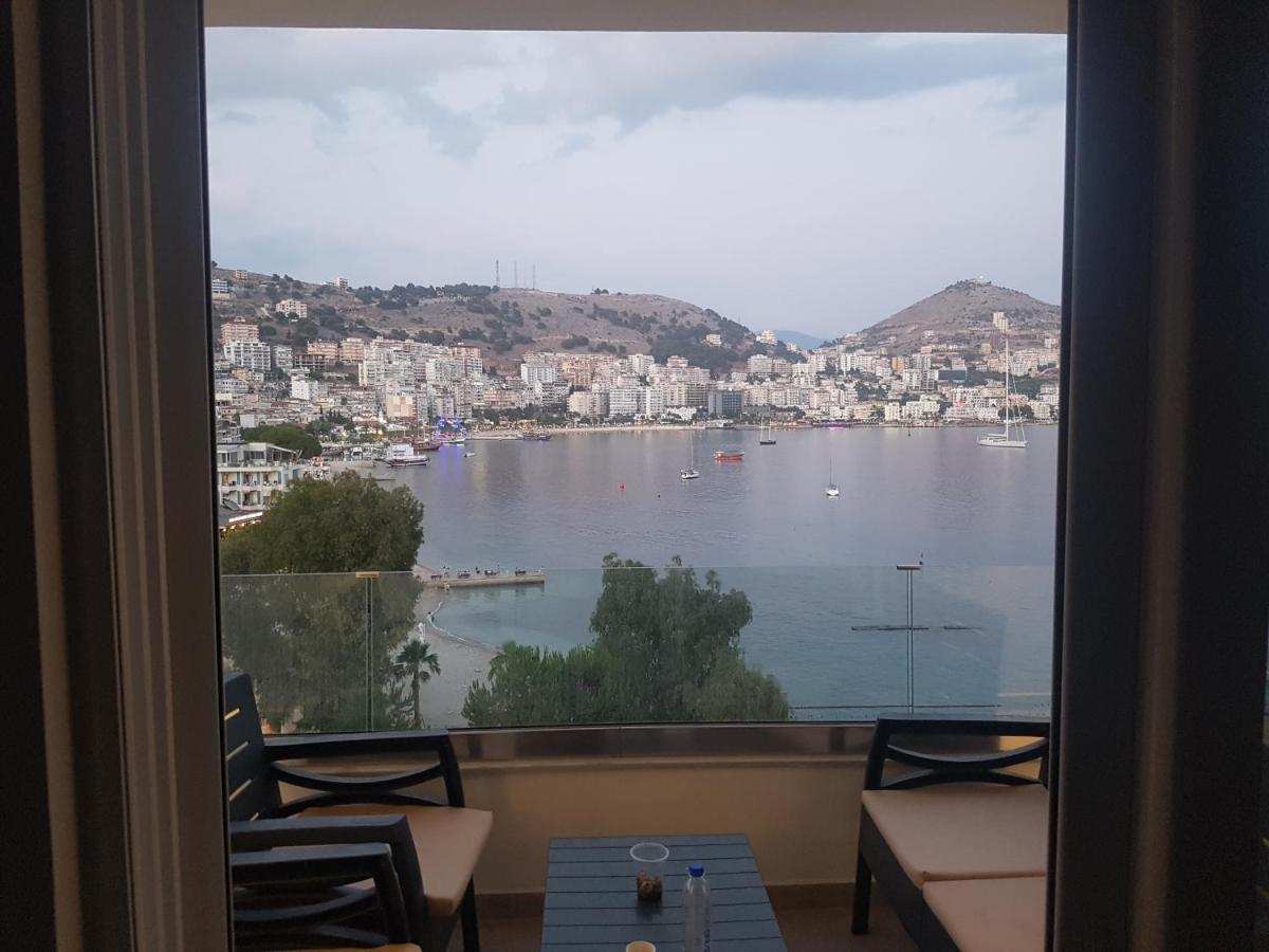 Sofi Apartments Sarande Bagian luar foto