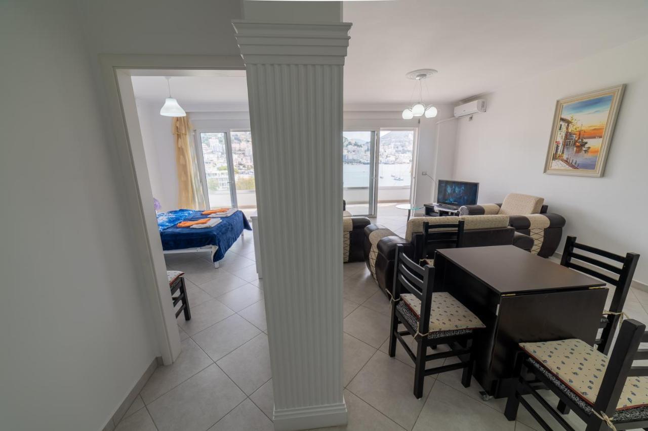 Sofi Apartments Sarande Bagian luar foto