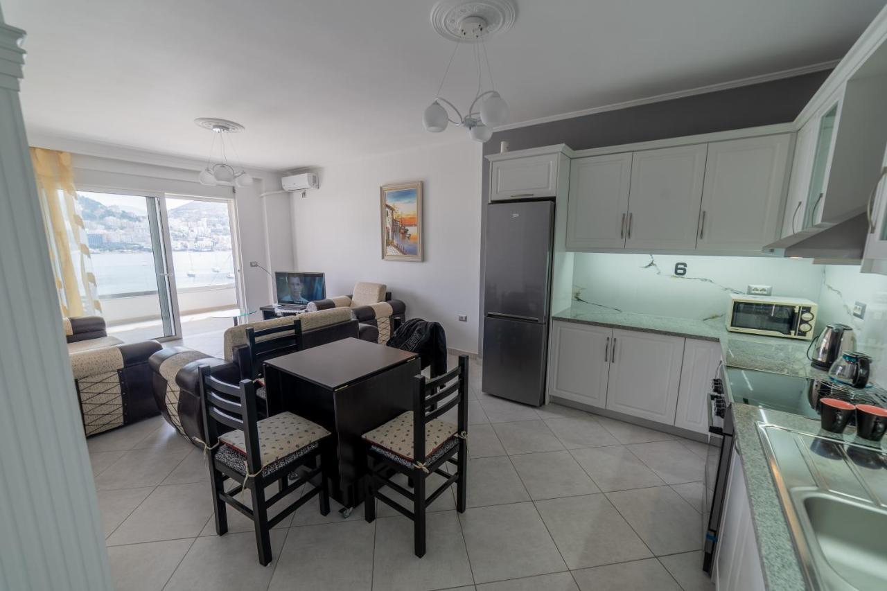 Sofi Apartments Sarande Bagian luar foto