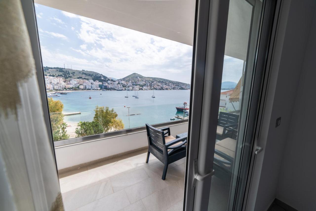 Sofi Apartments Sarande Bagian luar foto