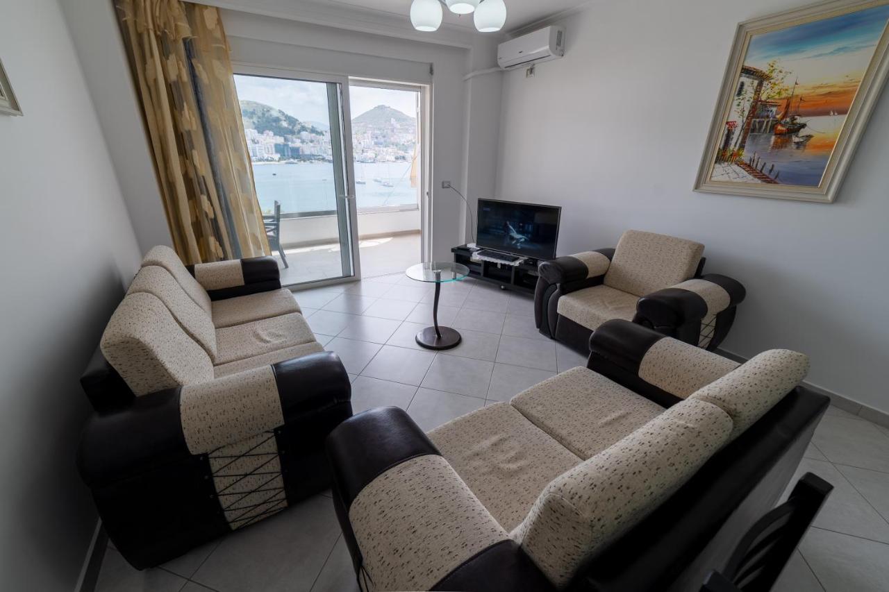 Sofi Apartments Sarande Bagian luar foto